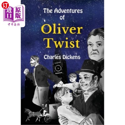 海外直订德语 The Adventures of Oliver Twist Stufe B1 mit Englisch-deutscher übersetzung: Vere 这些名字都是短期的，