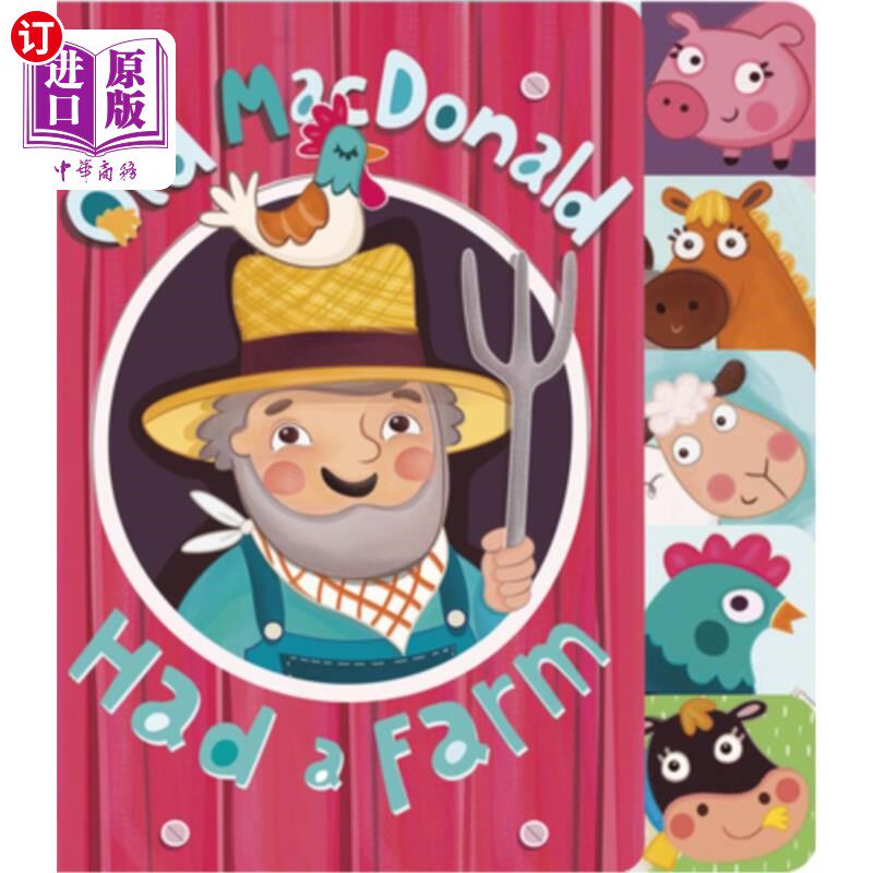 海外直订Old MacDonald Had a Farm 老麦克唐纳有个农场