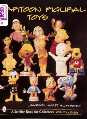 海外直订Cartoon Figural Toys 卡通人物玩具