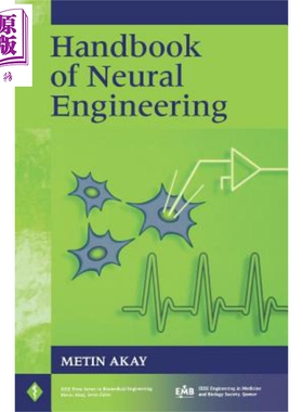 现货 神经工程手册 Handbook Of Neural Engineering 英文原版 Metin Akay 【中商原版】wiley