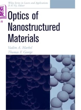海外直订Optics of Nanostructured Materials 纳米结构材料的光学