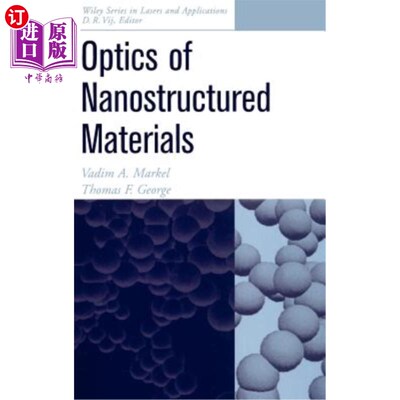 海外直订Optics of Nanostructured Materials 纳米结构材料的光学
