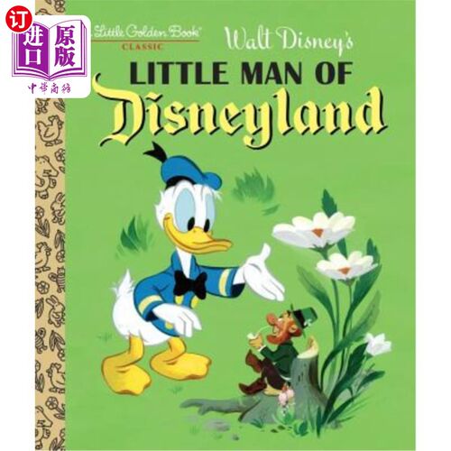 海外直订Little Man of Disneyland 迪斯尼乐园的小人物