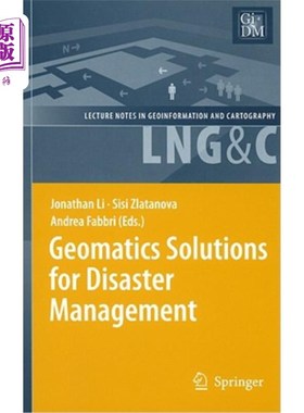 海外直订Geomatics Solutions for Disaster Management 灾害管理的地理信息解决方案