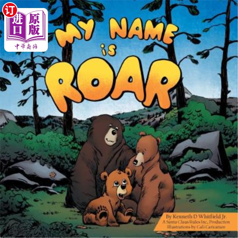 海外直订My Name Is Roar 我叫罗