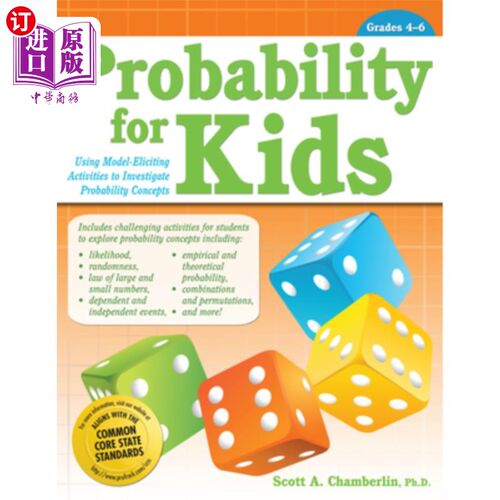 海外直订Probability for Kids: Using Model-Eliciting Activities to Investigate Probabilit 儿童概率论:运用模型启发活