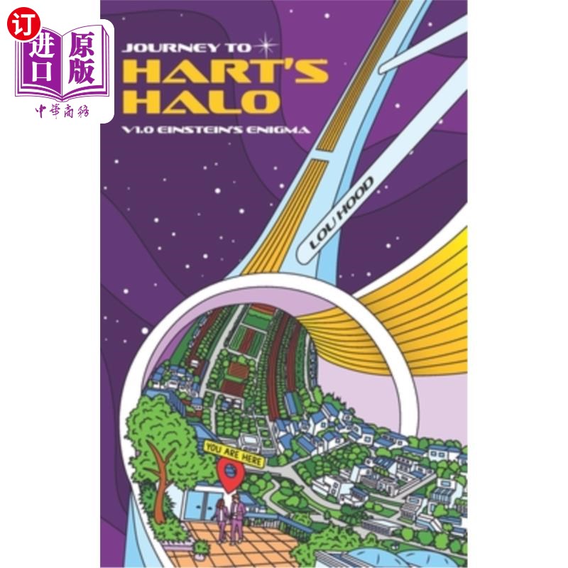 海外直订Journey to Hart's Halo: V1.0 Einstein's Enigma (A Middle Grade Sci-Fi Puzzle Adv Hart's Hal
