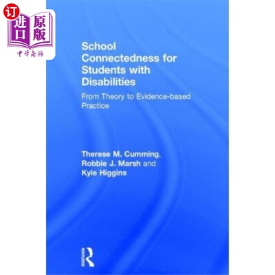 海外直订School Connectedness for Students with Disabilit... 残疾学生与学校的联系