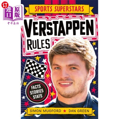 海外直订Sports Superstars: Verstappen Rules 体育巨星:Verstappen规则
