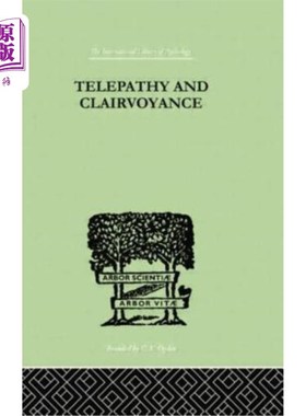 海外直订Telepathy and Clairvoyance 心灵感应和千里眼