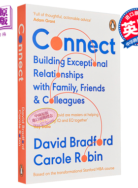 预售 联系 与家人 朋友和同事建立良好的关系 Connect 英文原版 David L Bradford 心理 社会 提升 社交【中商原版】