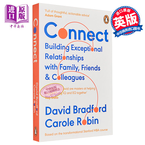 联系 与家人 朋友和同事建立良好的关系 Connect 英文原版 David L Bradford 心理 社会 提升 社交【中商原版】