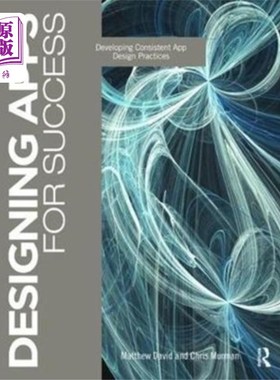 海外直订Designing Apps for Success 为成功设计应用