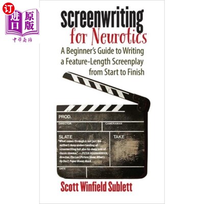 海外直订Screenwriting for Neurotics 电影剧本创作的一种神经症