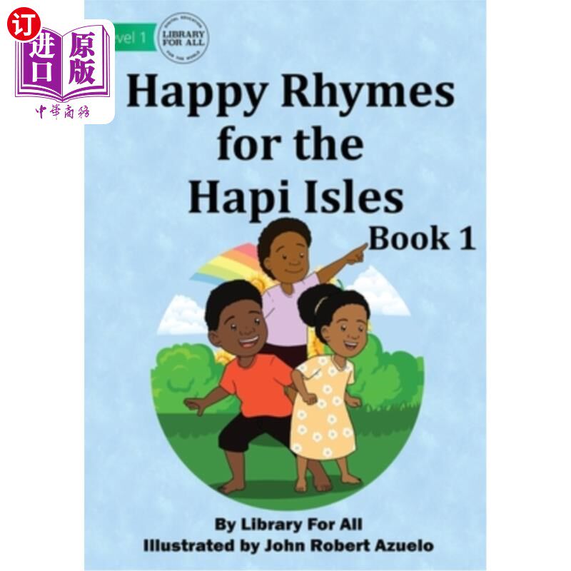 海外直订Happy Rhymes For the Hapi Isles Book 1 哈皮群岛快乐押韵第一册