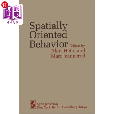 海外直订Spatially Oriented Behavior 空间定向行为