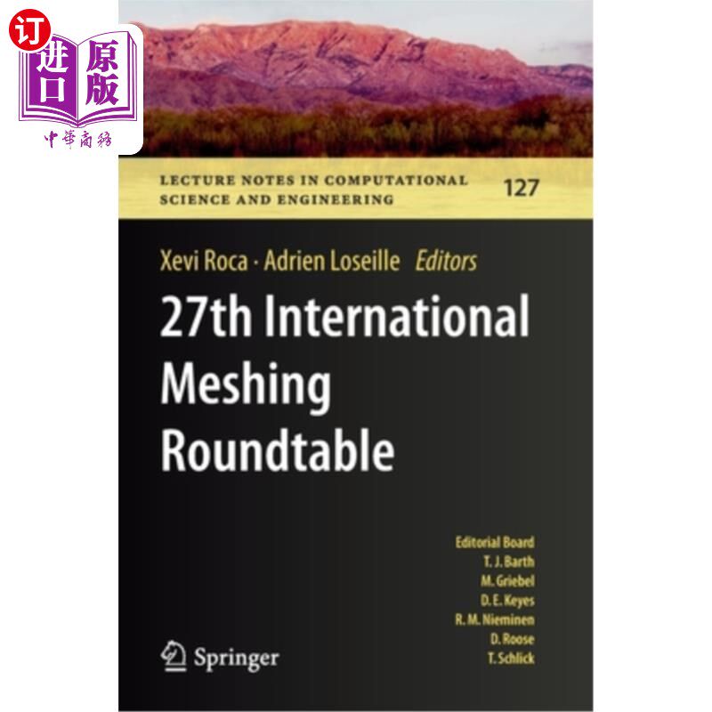 海外直订27th International Meshing Roundtable 第27届国际啮合圆桌会议