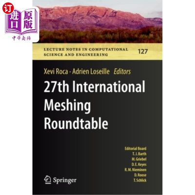 海外直订27th International Meshing Roundtable 第27届国际啮合圆桌会议