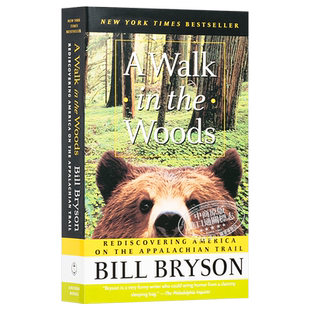 比尔布莱森 偏跟山过不去 林中漫步 英文原版 A Walk in the Woods Bill Bryson 旅行游记