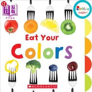 海外直订Eat Your Colors (Rookie Toddler) 吃你的颜色(初学走路的孩子)