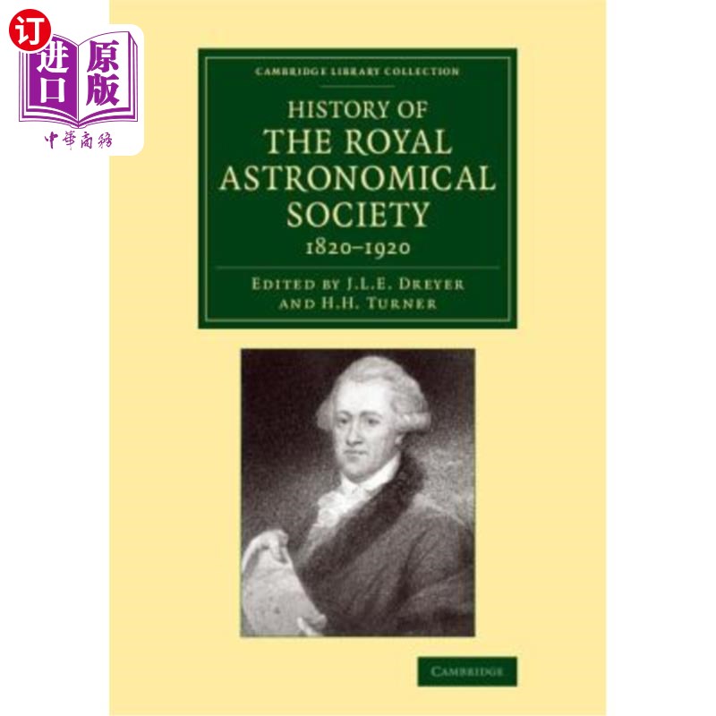 海外直订History of the Royal Astronomical Society, 1820-1920 皇家天文学会的历史，1820-1920