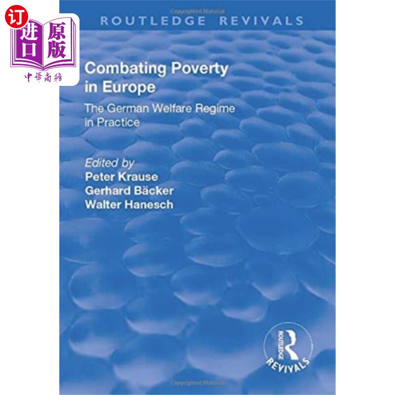 海外直订Combating Poverty in Europe 在欧洲与贫困作斗争