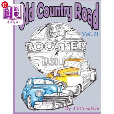 海外直订Old Country Road Vol. II: By JV Creative 老乡路卷二:由JV创意