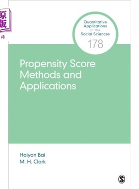 海外直订Propensity Score Methods and Applications 倾向评分方法及应用