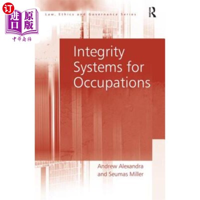 海外直订Integrity Systems for Occupations 职业诚信体系