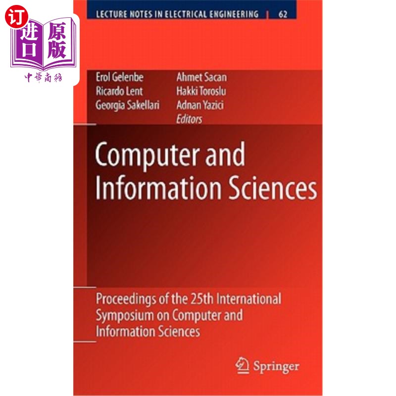 海外直订Computer and Information Sciences: Proceedings of the 25th International Symposi 计算机与信息科学:第25届计