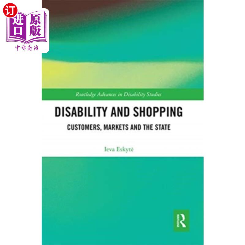 海外直订Disability and Shopping 残疾与购物