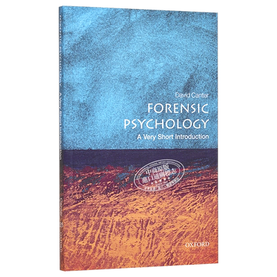 牛津通识系列 法医心理学 英文原版 Forensic Psychology A Very Short Introduction David V Canter【中商原版】
