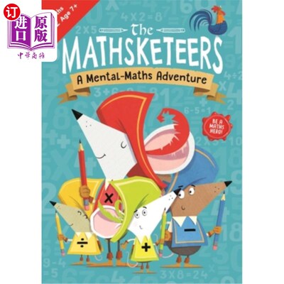 海外直订The Mathsketeers - A Mental Maths Adventure: A Key Stage 2 Home Learning Resourc Mathsketee