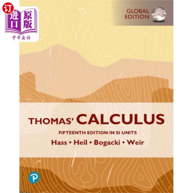 海外直订Thomas' Calculus, SI Units 托马斯微积分，国际单位制