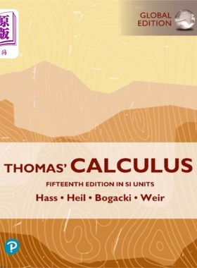 海外直订Thomas' Calculus, SI Units 托马斯微积分，国际单位制