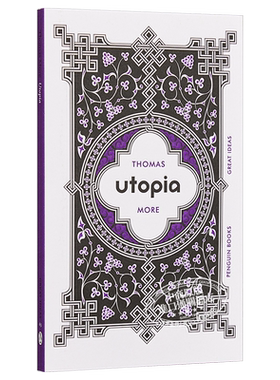 托马斯·莫尔：乌托邦 英文原版 Penguin Great Ideas : Utopia Thomas More 【中商原版】