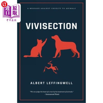 海外直订Vivisection 活体解剖