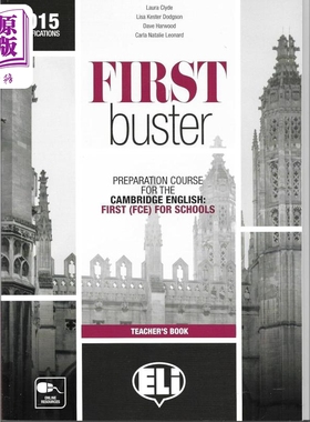 现货 ELI 剑桥FCE考试备考课程 教师书含答案音频FIRST BUSTER TB with Answer Key and Audio Transcripts英文原版【中商原版】
