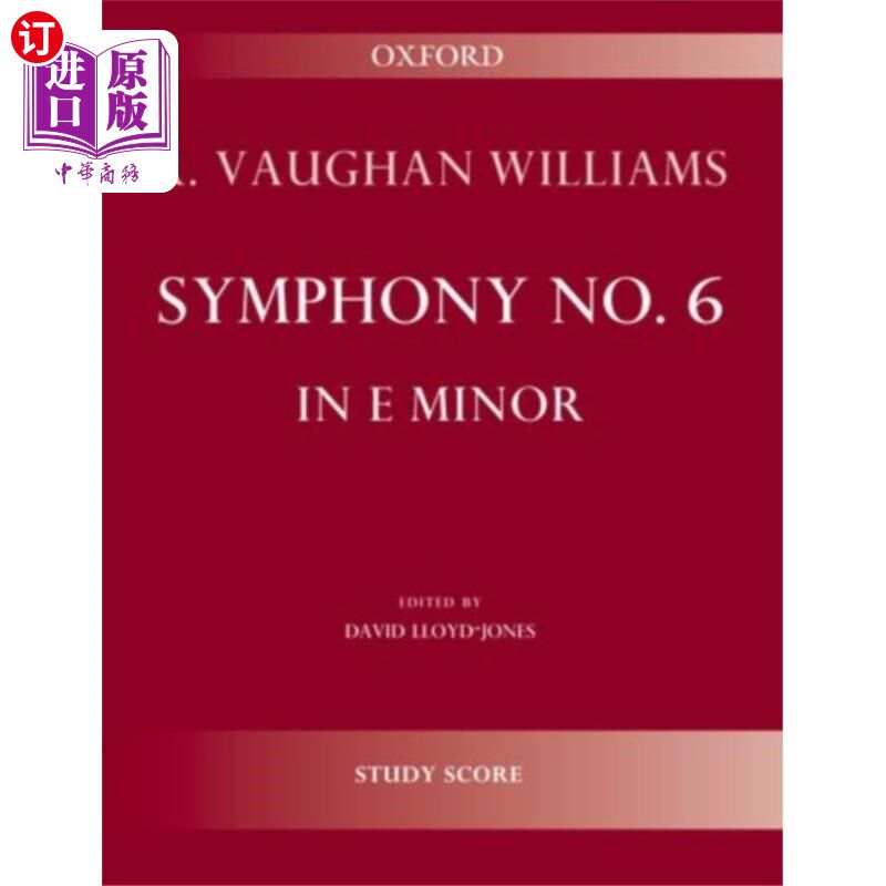 海外直订Symphony No. 6 in E minor E小调第六交响曲