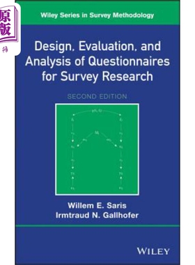 预售 调查研究问卷的设计、评估与分析 Design, Evaluation, And Analysis Of Questionnaires For Survey Research  英文原版 中?