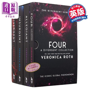 Divergent 中商原版 分歧者系列套装 英文原版 Box Series Roth 预售 Set Veronica Books