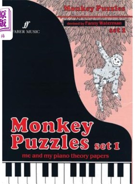 海外直订Monkey Puzzles Theory, Set 1: Me and My Piano Theory Papers 猴子拼图理论，第1集:我和我的钢琴理论论文