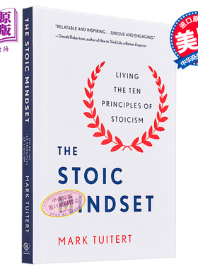 预售 斯多葛主义心态 践行十项原则 The Stoic Mindset 英文原版 MARK TUITERT 速滑运动员的制胜法则【中商原版】