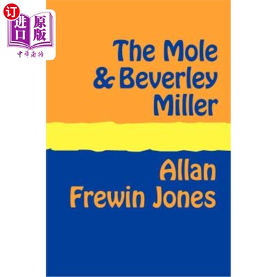 海外直订The Mole and Beverley Miller Large Print 鼹鼠和贝弗利·米勒大号印花