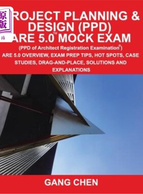 海外直订Project Planning & Design (Ppd) Are 5.0 Mock Exam (Architect Registration Examin 项目规划与设计（PP