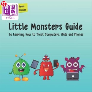 海外直訂Little 小怪物指南：學習如何對待電腦 Phones How Monsters Ipads Treat Learning Computers and Guide