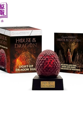 现货 龙之家族 点亮龙蛋 House of the Dragon Light Up Dragon Egg 英文原版 Jim McDermott【中商原版】