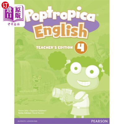 海外直订Poptropica English American Edition 4 Teacher's ... Poptropica英语美国版第四版中国教师版
