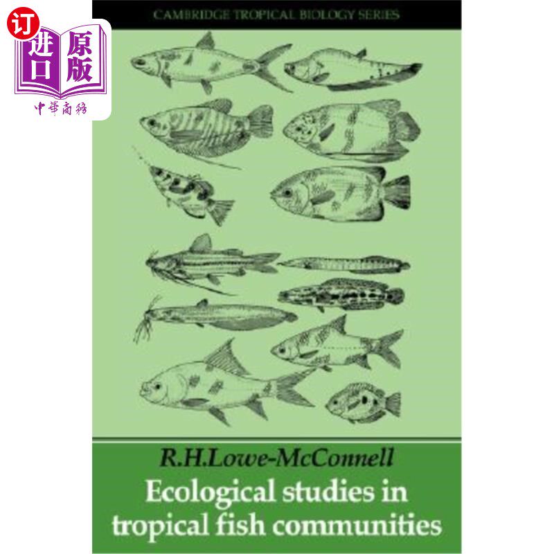 海外直订Ecological Studies Trop Fish C 生态学研究热带鱼类