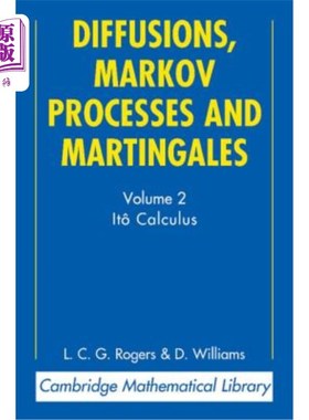 海外直订医药图书Diffusions, Markov Processes and Martingales: Volume 2, It? Calculus 扩散，马尔可夫过程和鞅：第2卷